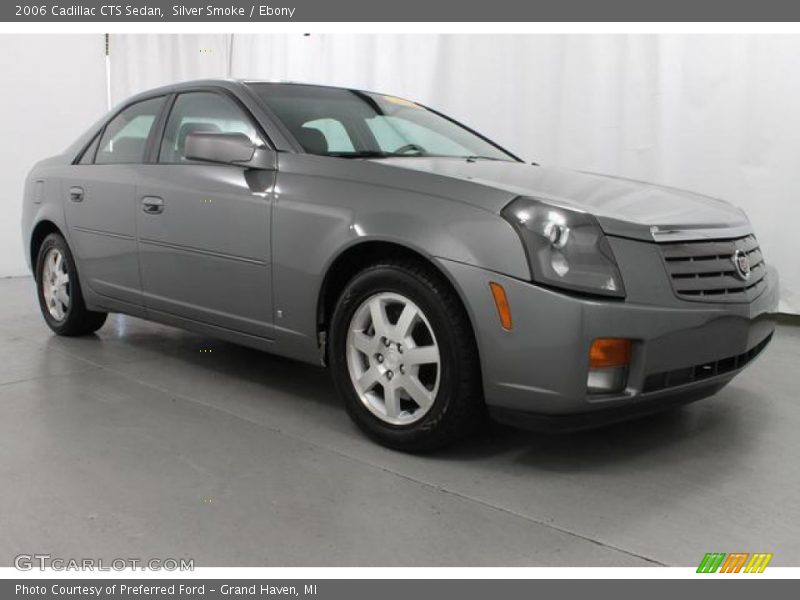 Silver Smoke / Ebony 2006 Cadillac CTS Sedan
