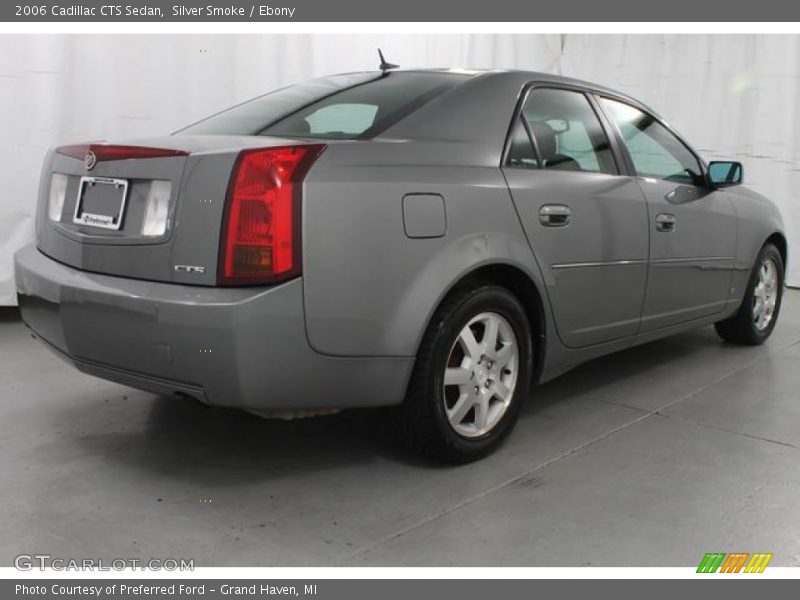 Silver Smoke / Ebony 2006 Cadillac CTS Sedan
