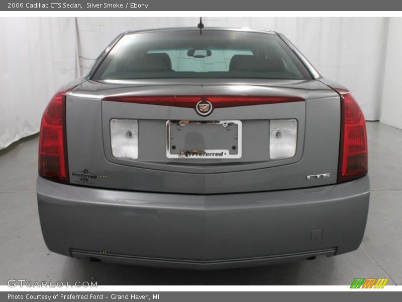 Silver Smoke / Ebony 2006 Cadillac CTS Sedan