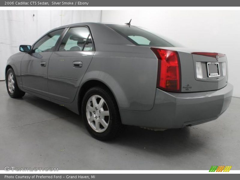 Silver Smoke / Ebony 2006 Cadillac CTS Sedan