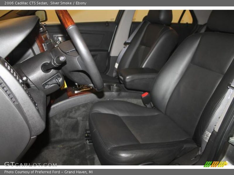 Silver Smoke / Ebony 2006 Cadillac CTS Sedan