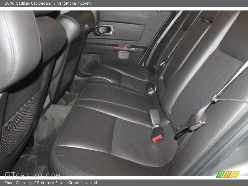 Silver Smoke / Ebony 2006 Cadillac CTS Sedan