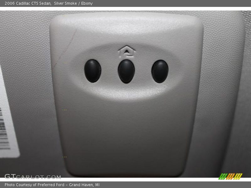 Silver Smoke / Ebony 2006 Cadillac CTS Sedan