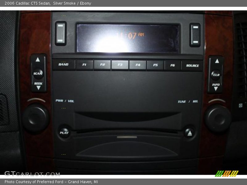 Silver Smoke / Ebony 2006 Cadillac CTS Sedan