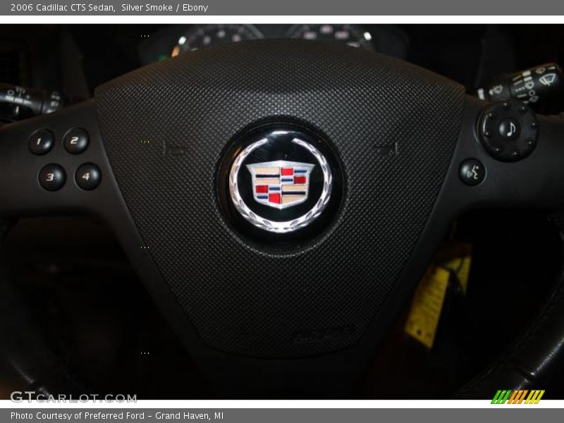 Silver Smoke / Ebony 2006 Cadillac CTS Sedan