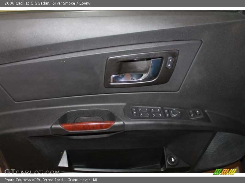 Silver Smoke / Ebony 2006 Cadillac CTS Sedan