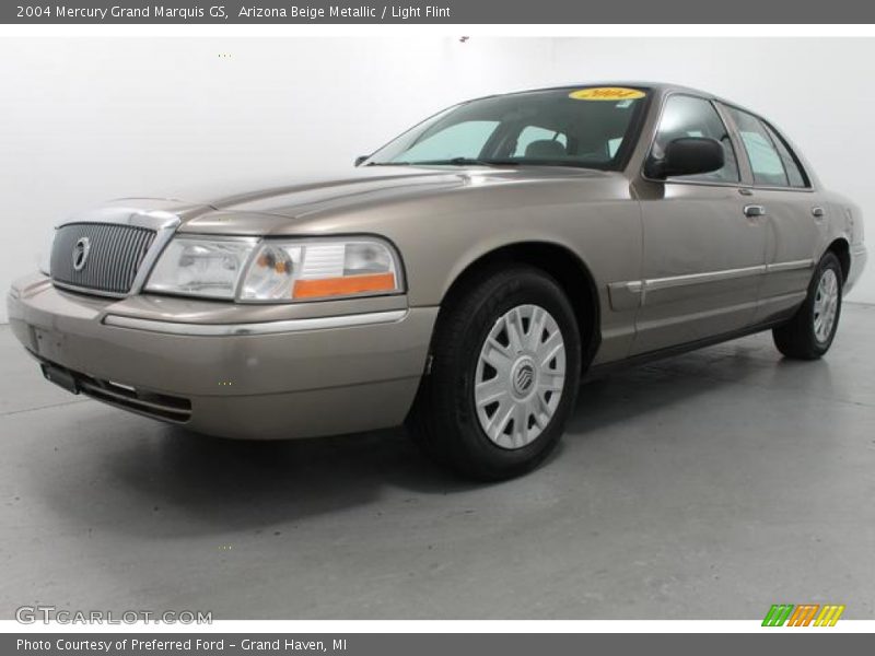 Arizona Beige Metallic / Light Flint 2004 Mercury Grand Marquis GS
