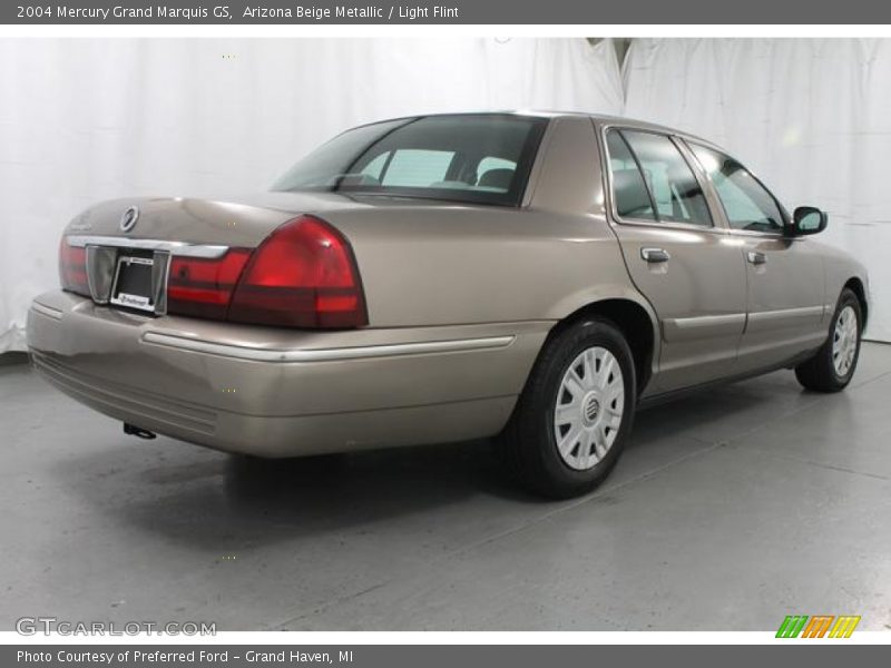 Arizona Beige Metallic / Light Flint 2004 Mercury Grand Marquis GS