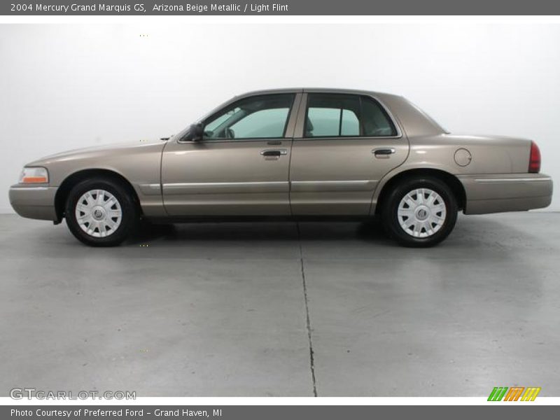 Arizona Beige Metallic / Light Flint 2004 Mercury Grand Marquis GS