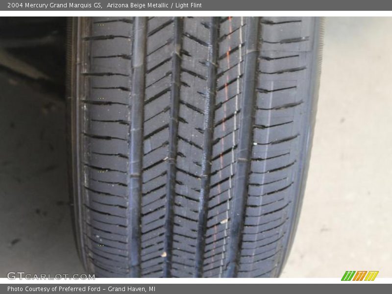Arizona Beige Metallic / Light Flint 2004 Mercury Grand Marquis GS