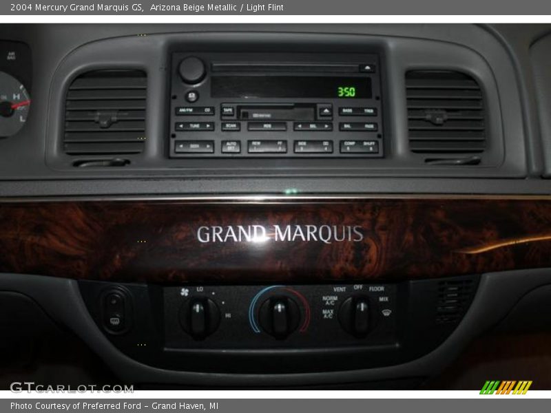 Arizona Beige Metallic / Light Flint 2004 Mercury Grand Marquis GS