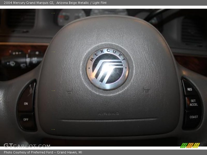 Arizona Beige Metallic / Light Flint 2004 Mercury Grand Marquis GS