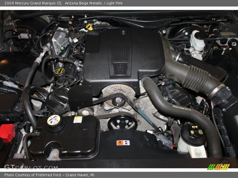 Arizona Beige Metallic / Light Flint 2004 Mercury Grand Marquis GS