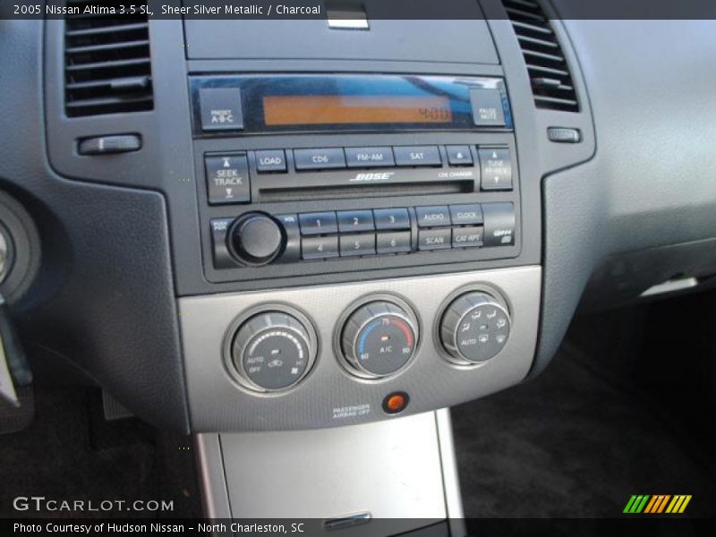 Sheer Silver Metallic / Charcoal 2005 Nissan Altima 3.5 SL