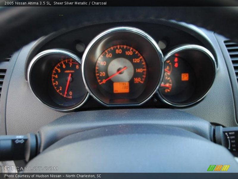 Sheer Silver Metallic / Charcoal 2005 Nissan Altima 3.5 SL