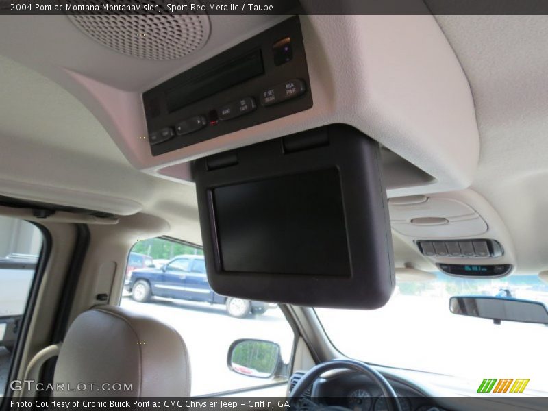 Sport Red Metallic / Taupe 2004 Pontiac Montana MontanaVision