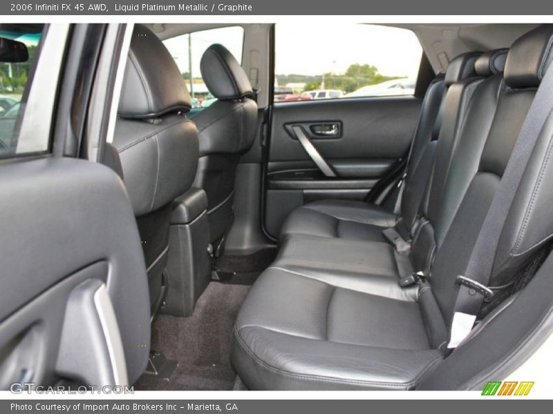 Liquid Platinum Metallic / Graphite 2006 Infiniti FX 45 AWD