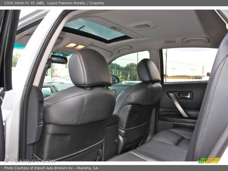 Liquid Platinum Metallic / Graphite 2006 Infiniti FX 45 AWD