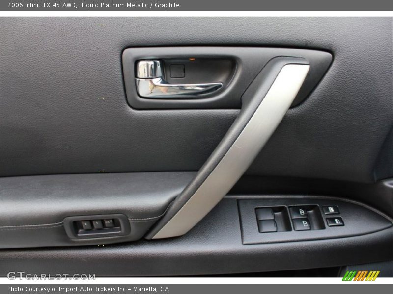 Liquid Platinum Metallic / Graphite 2006 Infiniti FX 45 AWD