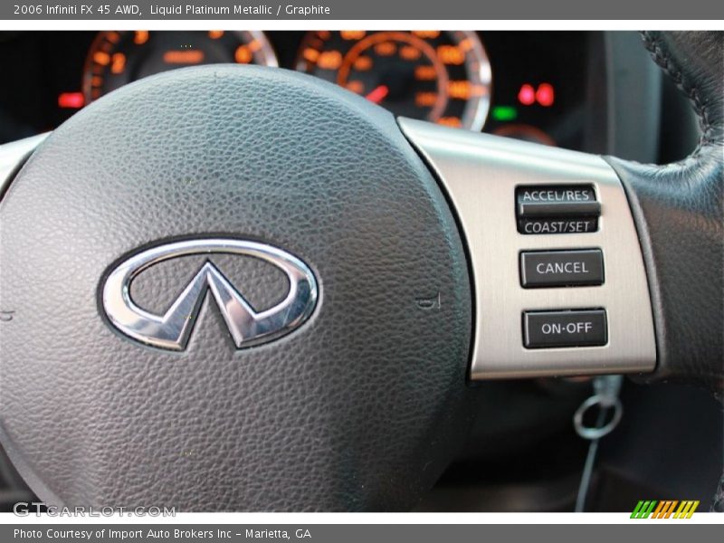 Liquid Platinum Metallic / Graphite 2006 Infiniti FX 45 AWD