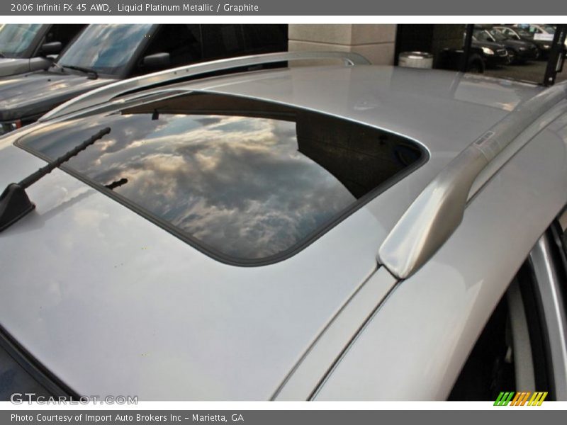 Liquid Platinum Metallic / Graphite 2006 Infiniti FX 45 AWD