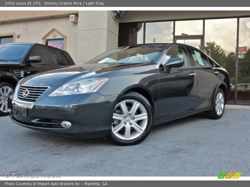 Smokey Granite Mica / Light Gray 2009 Lexus ES 350