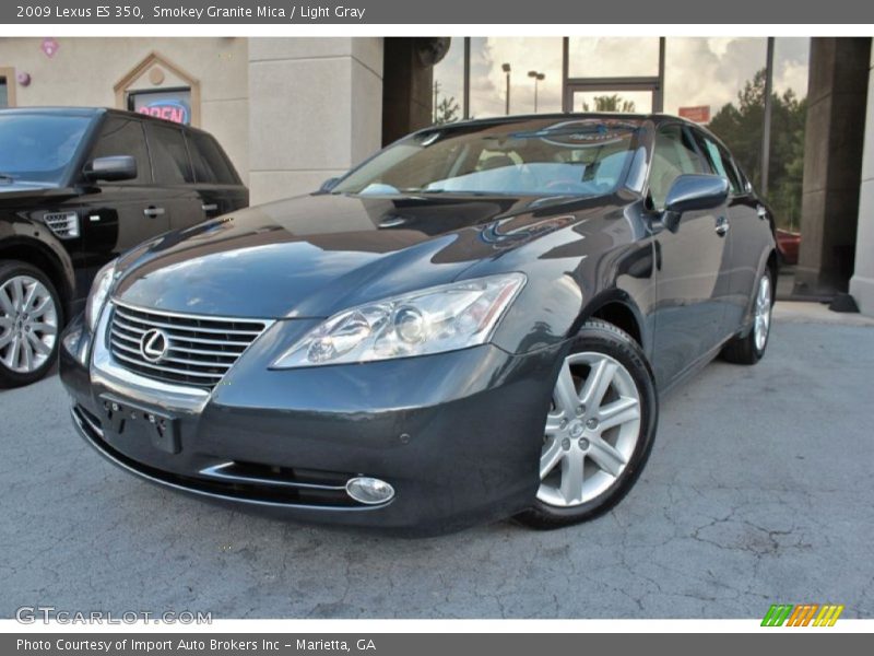 Smokey Granite Mica / Light Gray 2009 Lexus ES 350