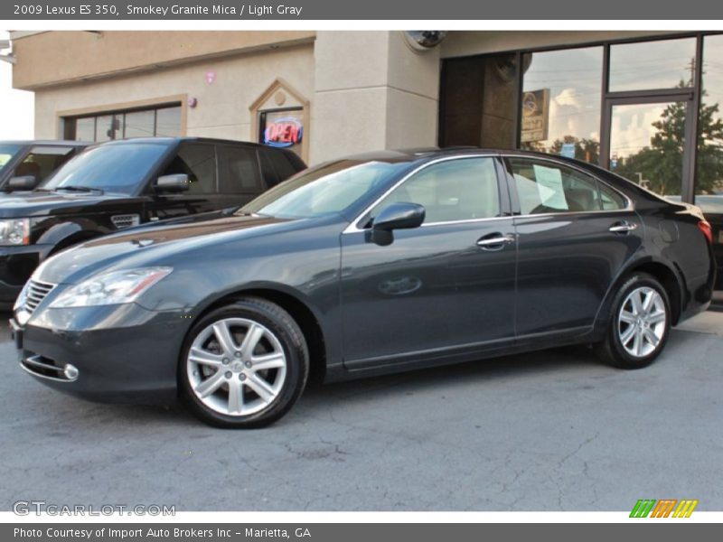 Smokey Granite Mica / Light Gray 2009 Lexus ES 350
