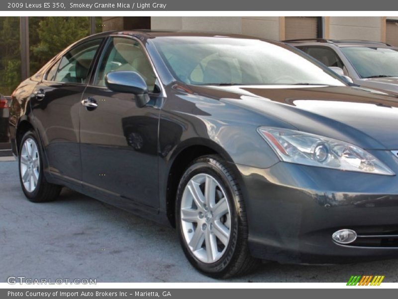 Smokey Granite Mica / Light Gray 2009 Lexus ES 350