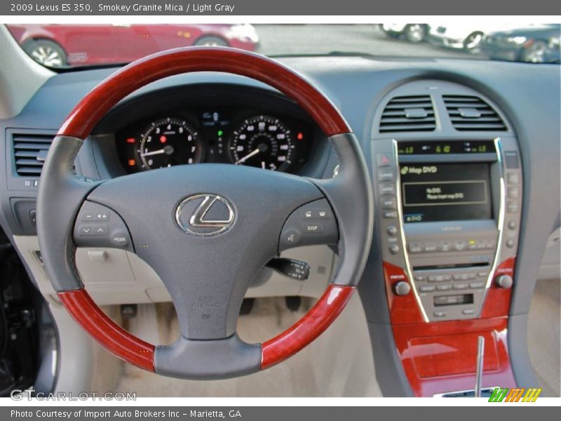 Smokey Granite Mica / Light Gray 2009 Lexus ES 350
