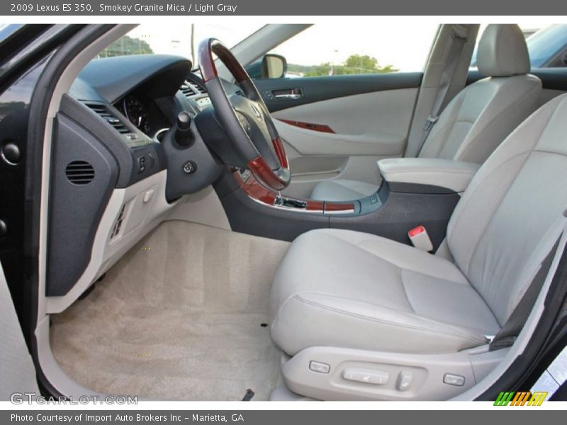 Smokey Granite Mica / Light Gray 2009 Lexus ES 350