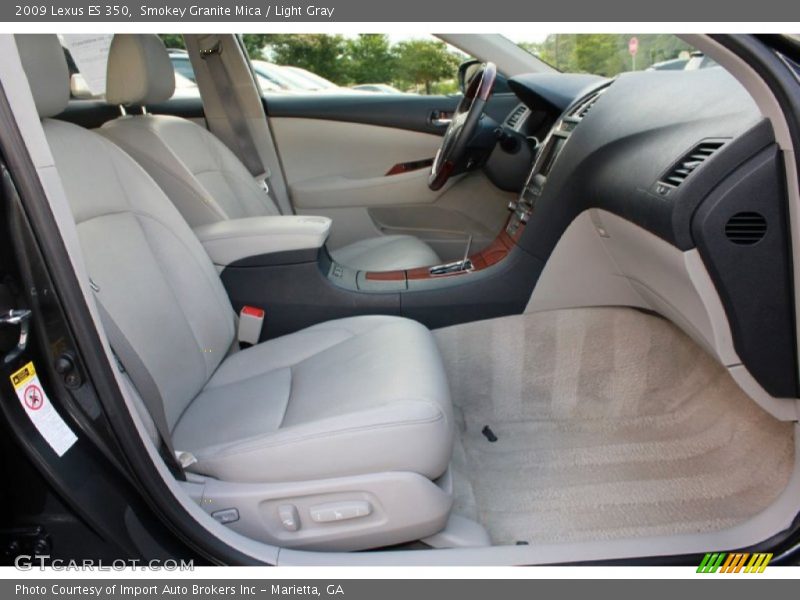 Smokey Granite Mica / Light Gray 2009 Lexus ES 350