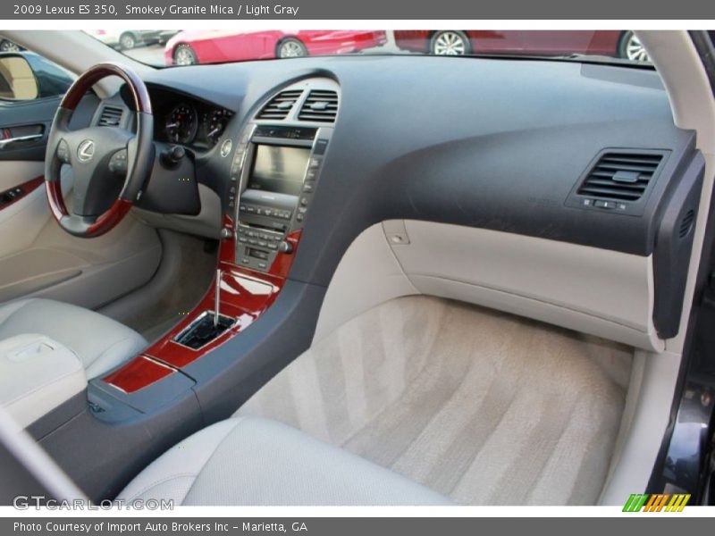 Smokey Granite Mica / Light Gray 2009 Lexus ES 350