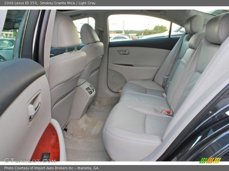 Smokey Granite Mica / Light Gray 2009 Lexus ES 350