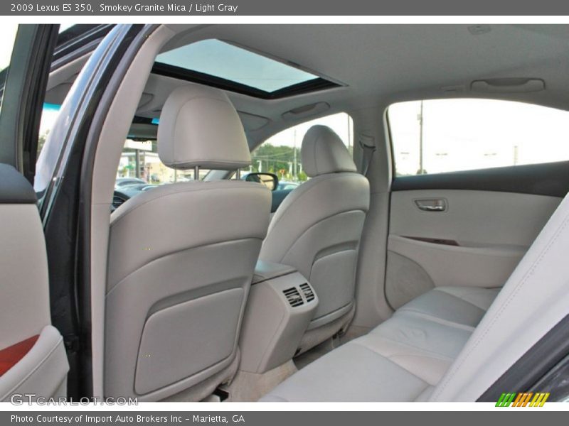 Smokey Granite Mica / Light Gray 2009 Lexus ES 350