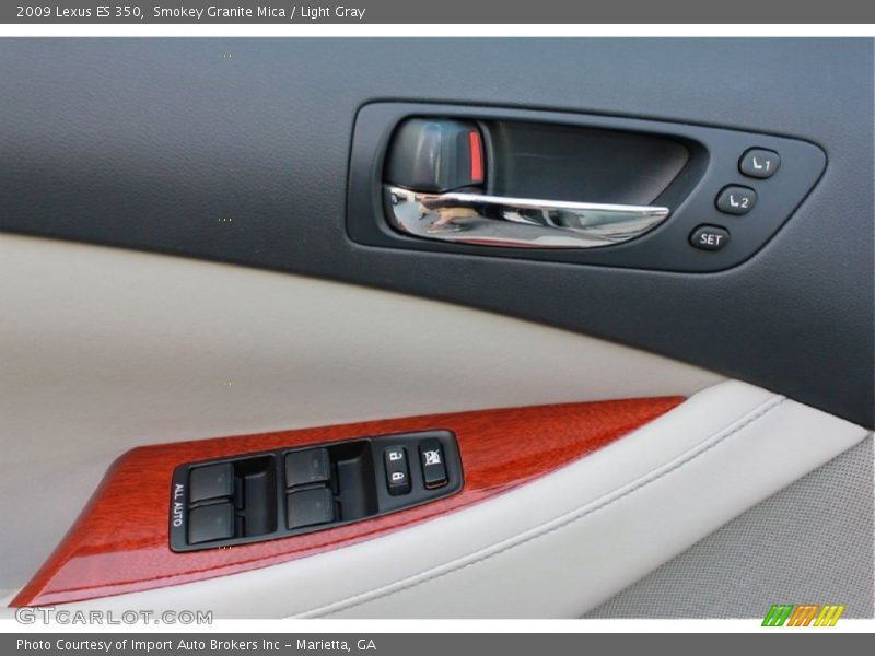 Smokey Granite Mica / Light Gray 2009 Lexus ES 350