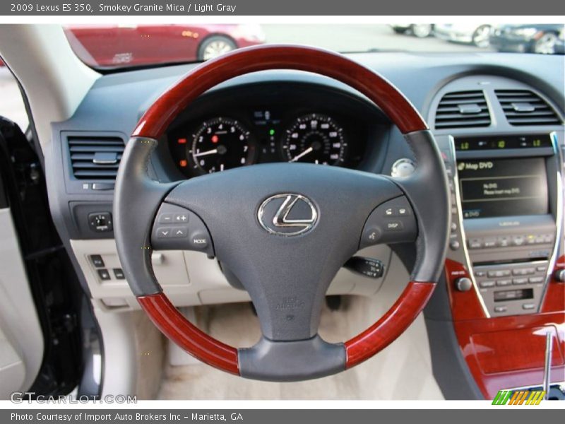 Smokey Granite Mica / Light Gray 2009 Lexus ES 350