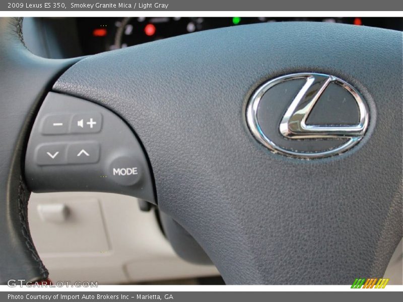 Smokey Granite Mica / Light Gray 2009 Lexus ES 350