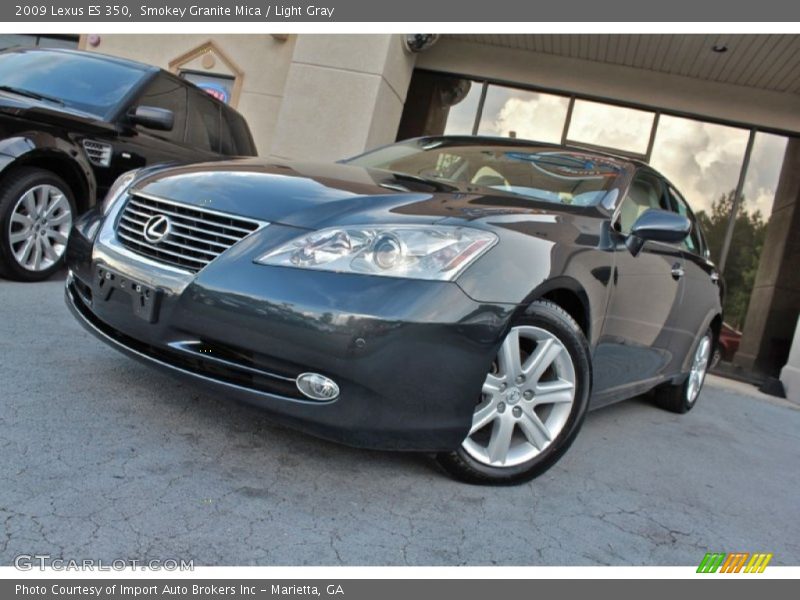 Smokey Granite Mica / Light Gray 2009 Lexus ES 350