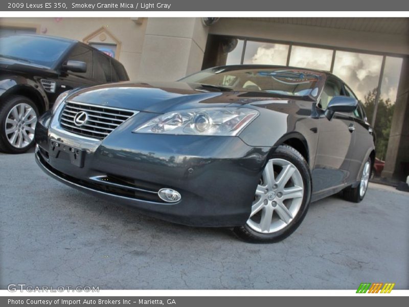 Smokey Granite Mica / Light Gray 2009 Lexus ES 350