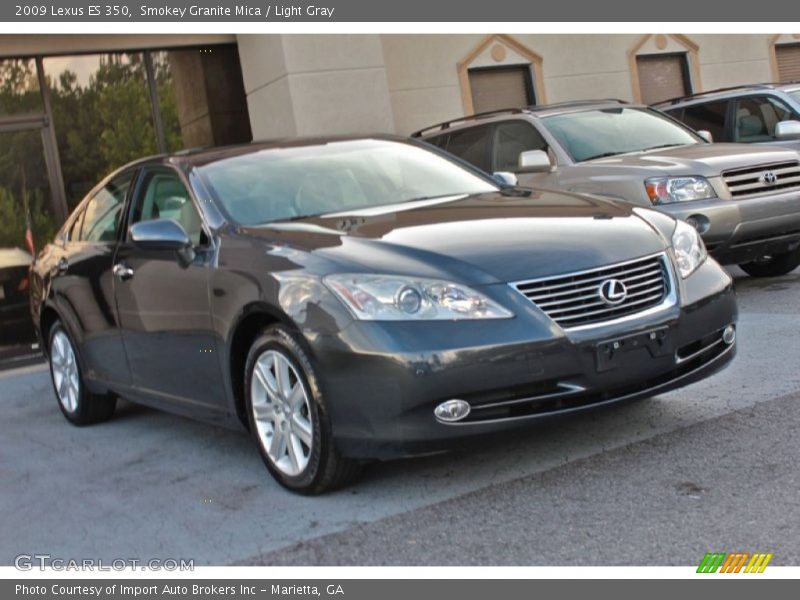 Smokey Granite Mica / Light Gray 2009 Lexus ES 350