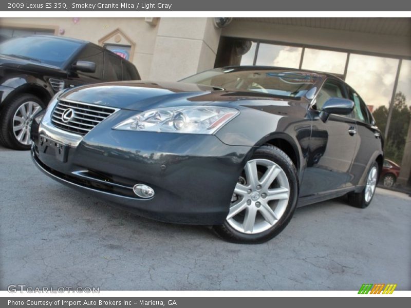 Smokey Granite Mica / Light Gray 2009 Lexus ES 350