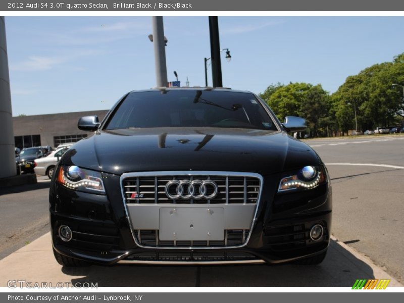 Brilliant Black / Black/Black 2012 Audi S4 3.0T quattro Sedan