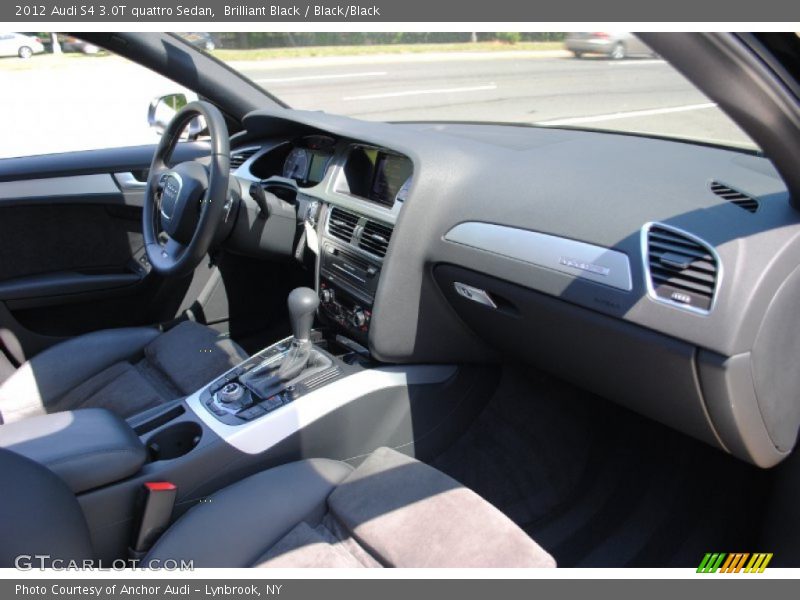 Brilliant Black / Black/Black 2012 Audi S4 3.0T quattro Sedan