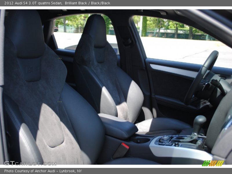 Brilliant Black / Black/Black 2012 Audi S4 3.0T quattro Sedan