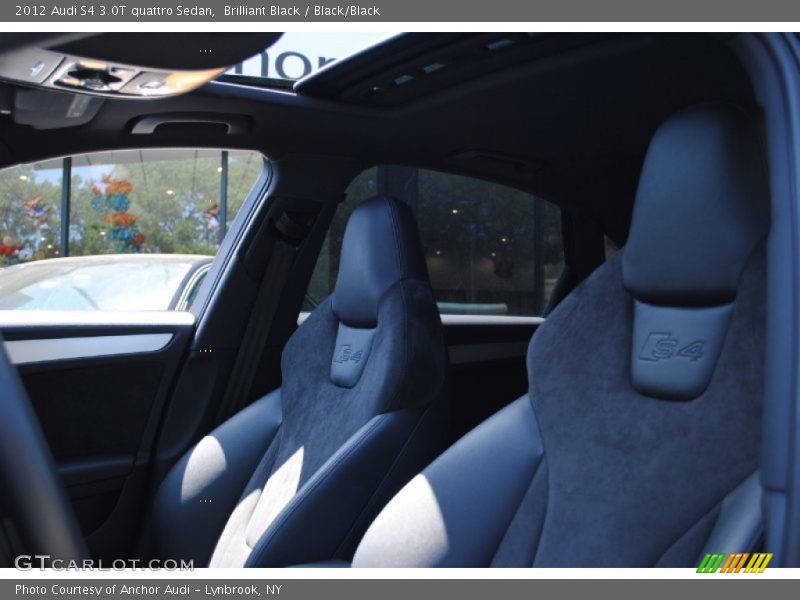 Brilliant Black / Black/Black 2012 Audi S4 3.0T quattro Sedan