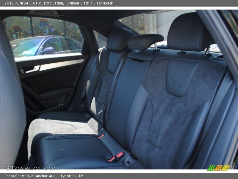 Brilliant Black / Black/Black 2012 Audi S4 3.0T quattro Sedan