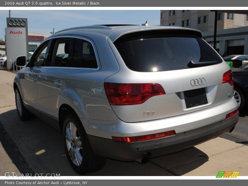 Ice Silver Metallic / Black 2009 Audi Q7 3.6 quattro