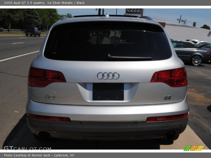 Ice Silver Metallic / Black 2009 Audi Q7 3.6 quattro