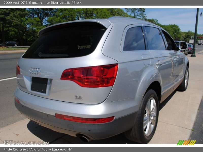 Ice Silver Metallic / Black 2009 Audi Q7 3.6 quattro